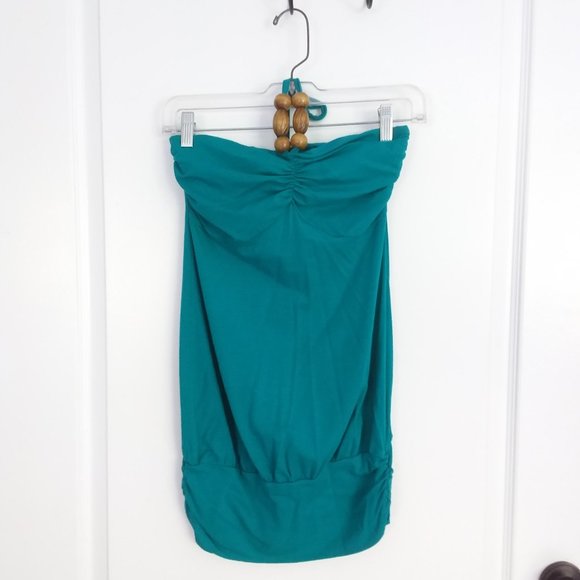 Moda International dress/tunic green size small - Picture 1 of 4